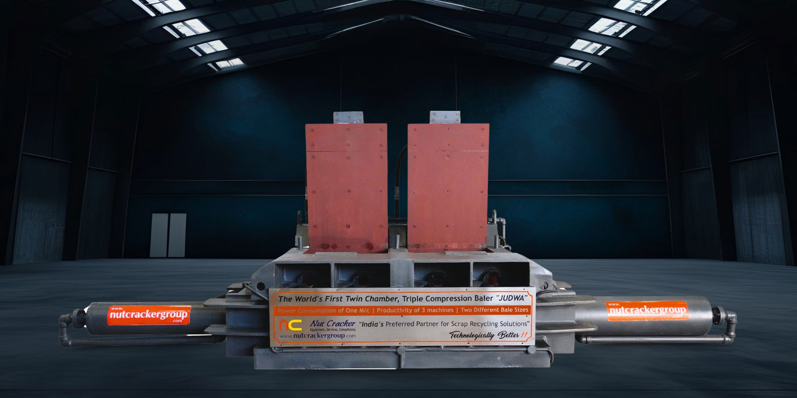 Scrap Baling Press Machine